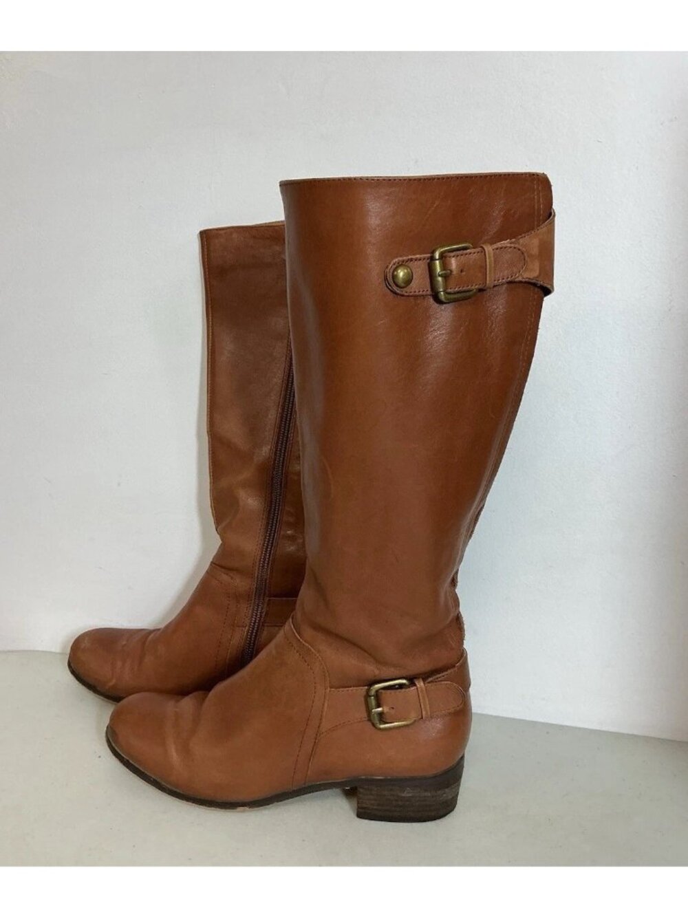 Corso Como Leather Equestrian Boots Womens 6